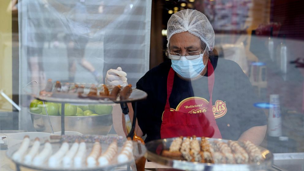 Even vaccinated California workers may have to keep masks
on 1 Even vaccinated California workers may have to keep masks
on 1