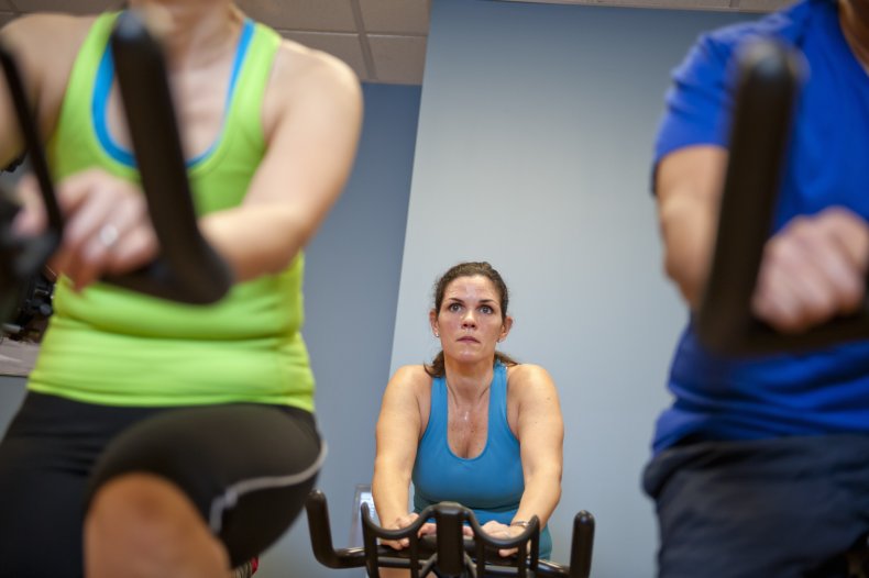 Woman Who Didn't Exercise for a Year 'Nearly Dies' After
Intense Spin Class 1