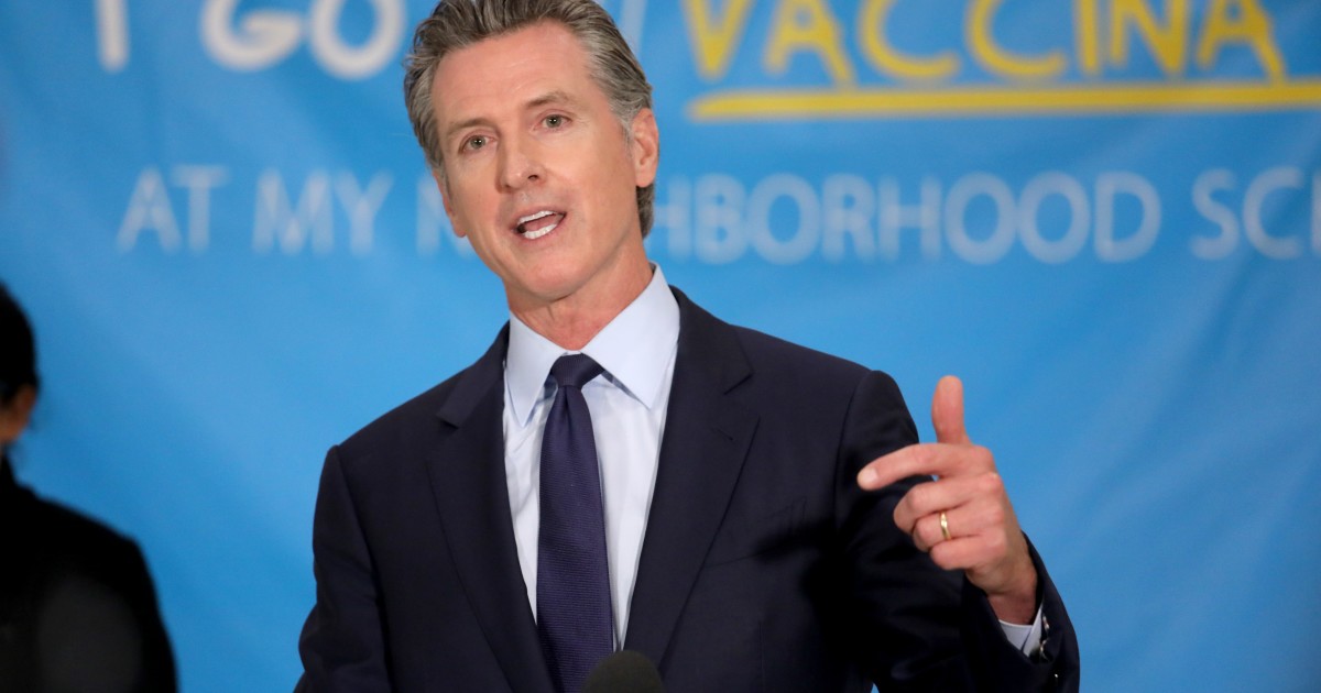 Newsom draws first lottery winners in effort to boost
California COVID-19 vaccinations 1