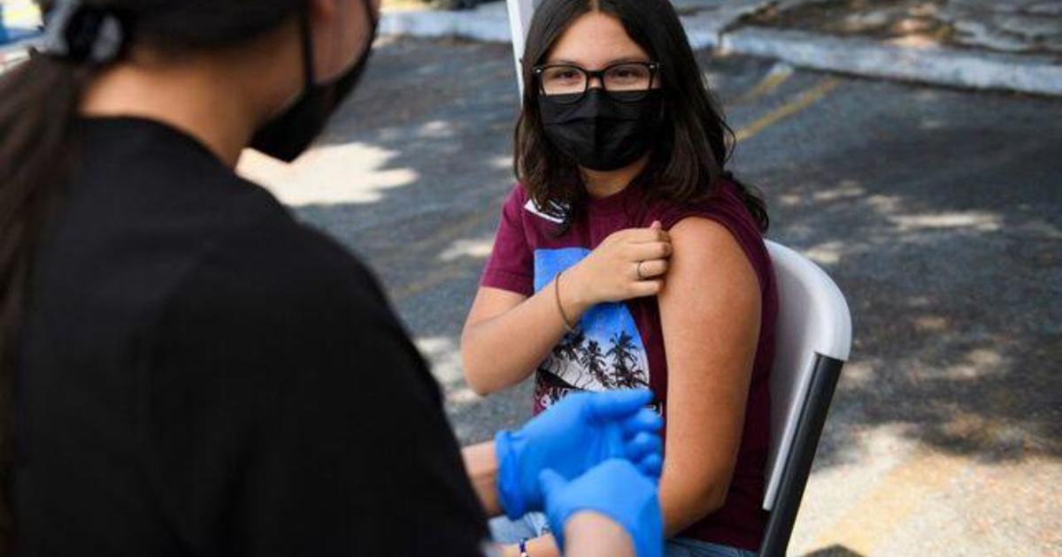 CDC urges adolescents to get vaccinated against COVID-19 as
hospitalizations rise 1