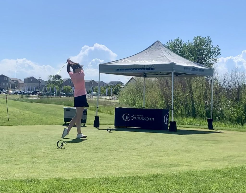 Savannah Vilaubi wins CoBank Colorado Women’s Open at Green
Valley Ranch Golf Club 1