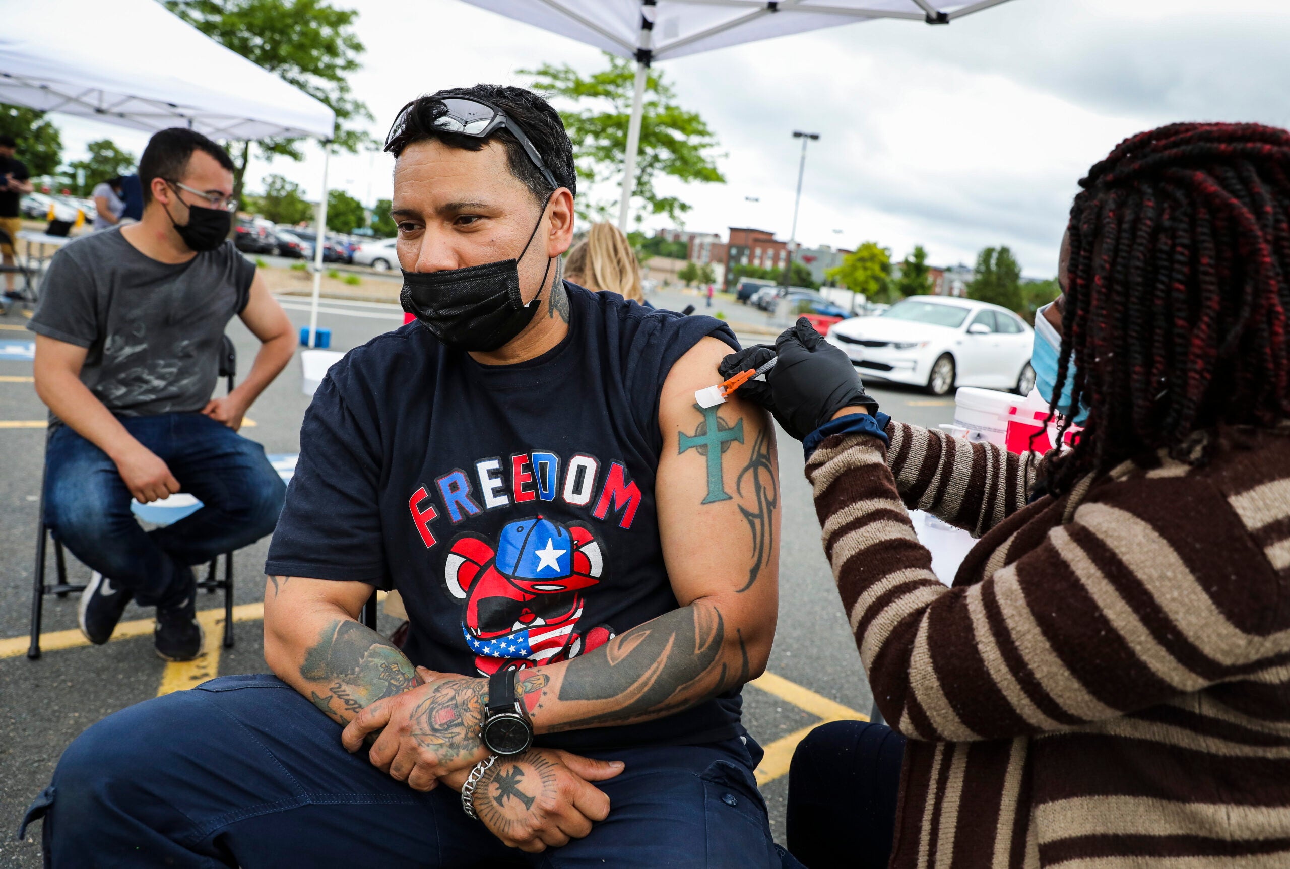 Mass. reports 3,810,562 people have been fully vaccinated
against COVID-19 1