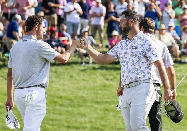 Jon Rahm Withdraws From Memorial Tournament After Positive
Coronavirus Test 1