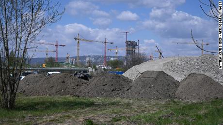 Thousands protest in Hungary against planned Chinese
university campus 1