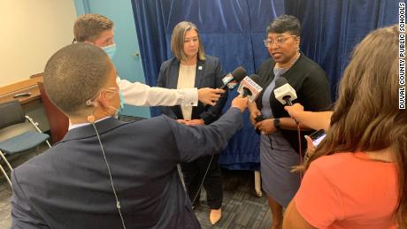 A Florida school board is renaming middle and high schools
honoring Confederate leaders 1