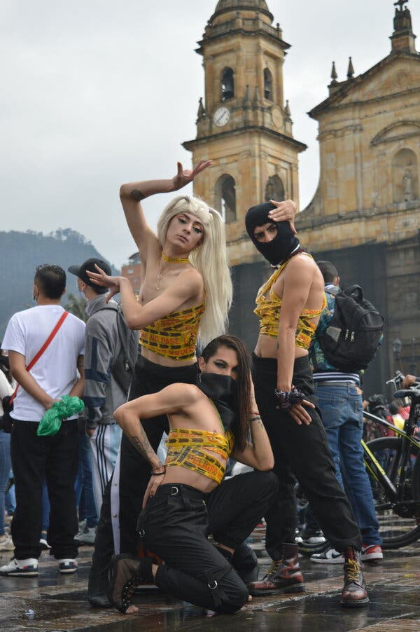 The Vogueing Protesters of Bogotá, Colombia 1