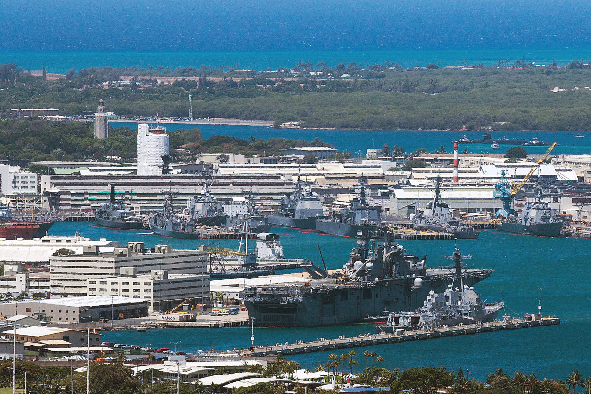 Pearl Harbor military base on lockdown over ‘potential
security threat’ 1