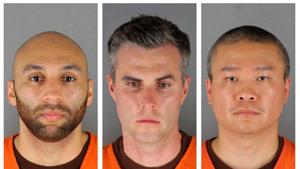 Trial schedule set for 3 ex-officers in Floyd's
death 1