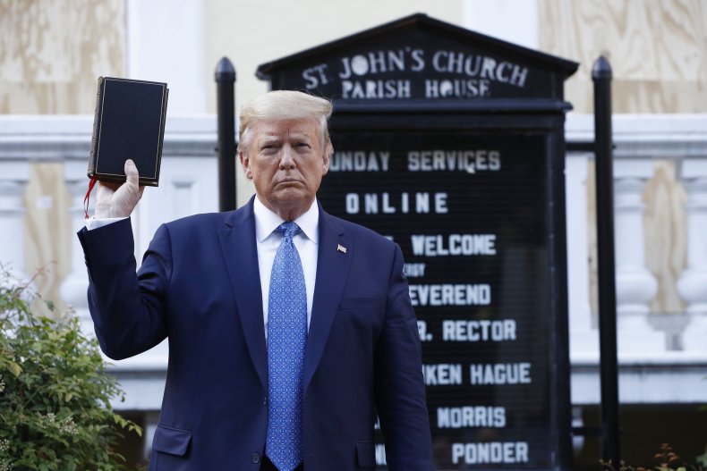U.S. Park Police Cleared Protesters From Park to Install
Fencing, Not for Trump Visit: Report 1