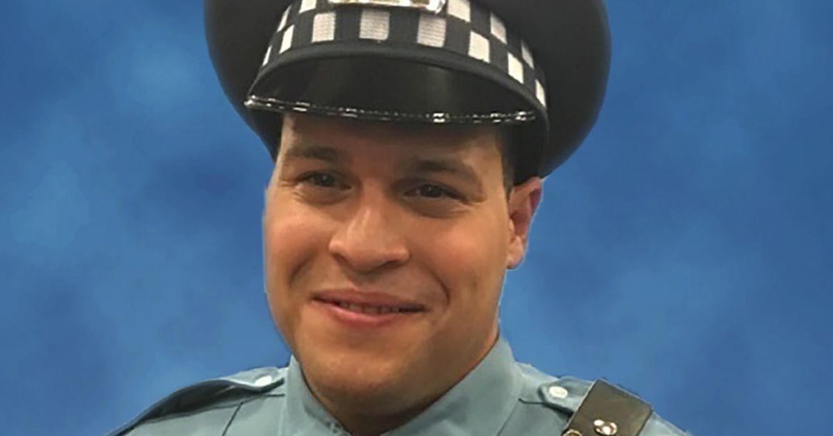 Billboard honoring CPD officer killed in Mercy Hospital
shooting vandalized 1