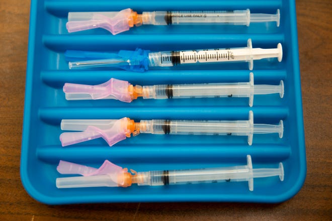 Going to waste? Hundreds of thousands of doses of Johnson
& Johnson COVID-19 vaccine will expire this month. 1