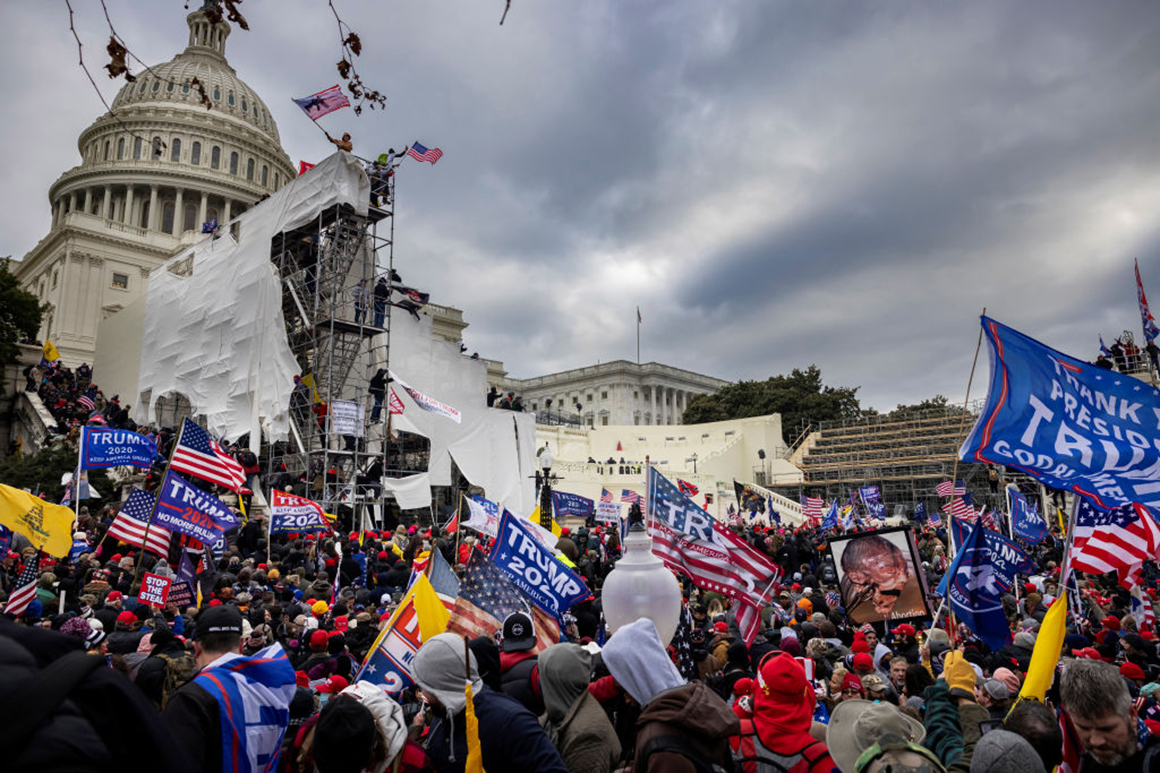 Feds obtain another conspiracy indictment in Jan. 6
riot 1