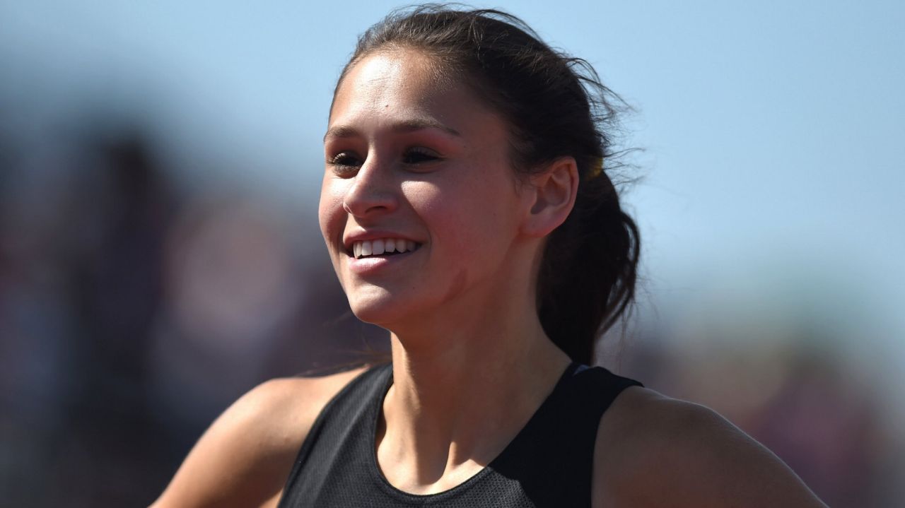 After prom, Caroline Green follows up with two wins at
Nassau Class A track championships 1