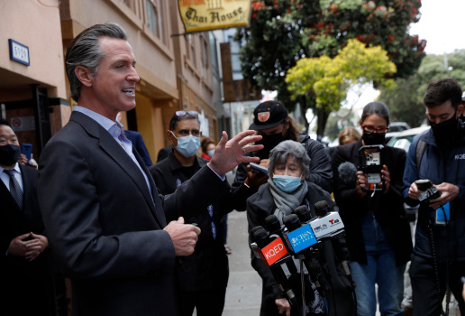 California to drop COVID workplace mask rules for vaccinated
people: Newsom 1