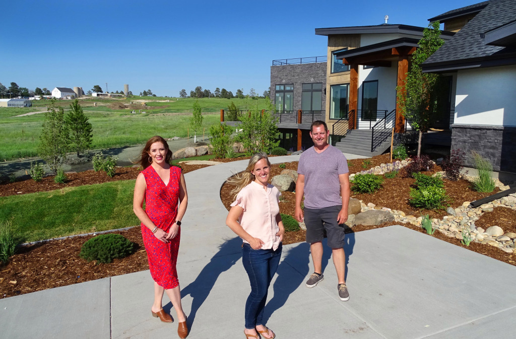 Custom Home Showcase opens near Parker: Visit four homes and
see a working farm, veggie market, and firefighters 1