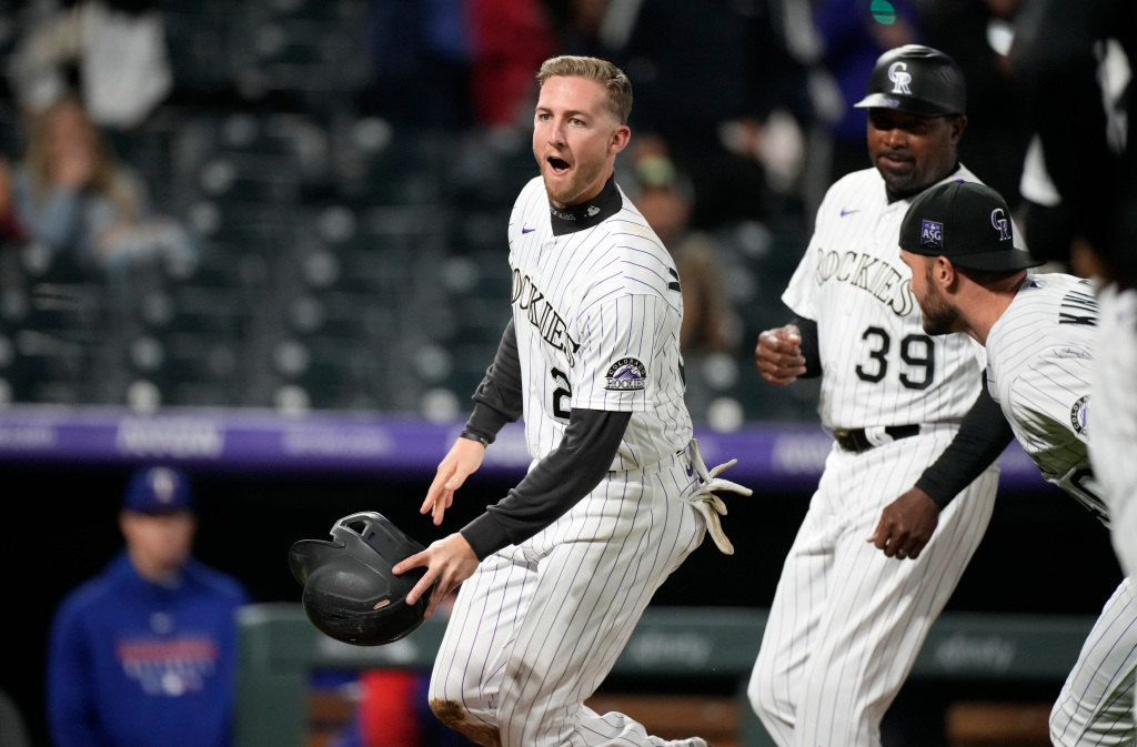 German Marquez, Rockies beat Rangers in series opener on
walk-off wild pitch in 11th inning 1