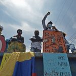 Colombia’s protests are a product of its post-peace-deal
reality 8