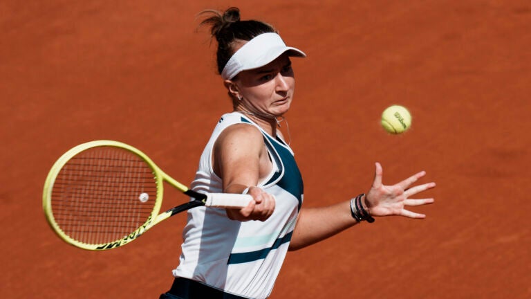 Barbora Krejcikova wins 1st Grand Slam title at French
Open 1