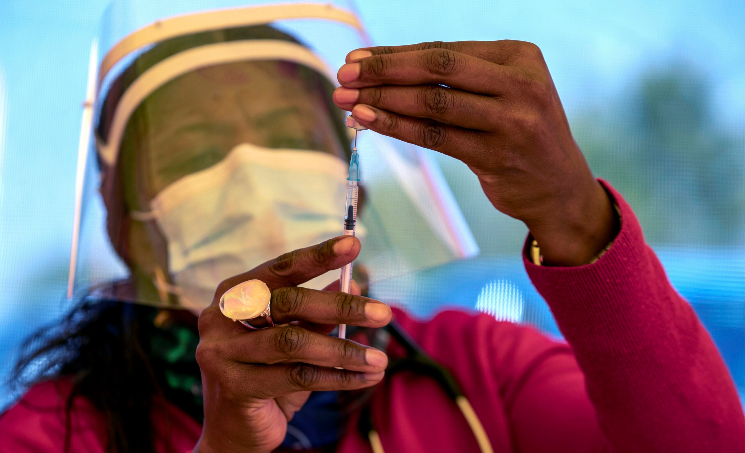 Mass. reports 3,950,583 people have been fully vaccinated
against COVID-19 1