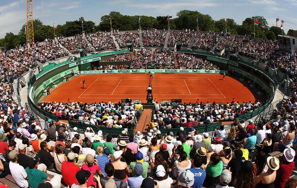 At the French Open Grounds, a Guided Tour of Change 1