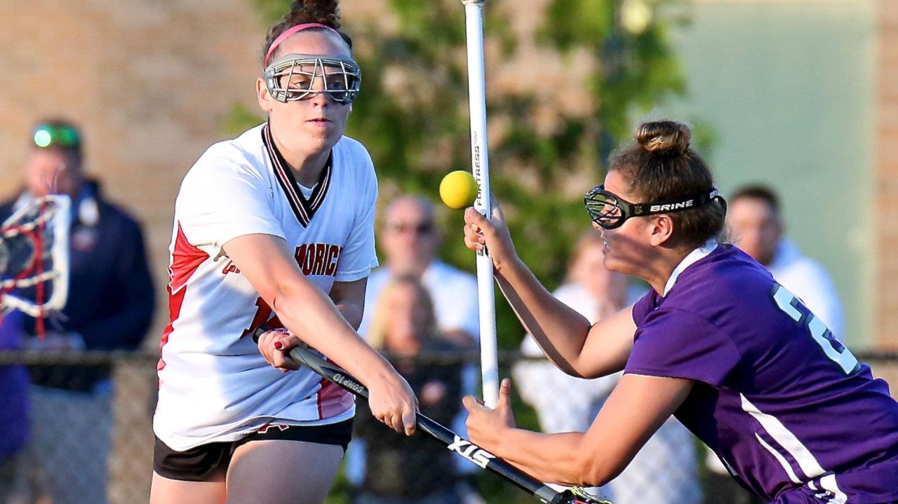 Megan Magill OT goal gives Center Moriches the win in Class
D lacrosse final 1