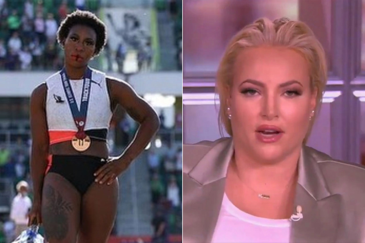 Meghan McCain Tears Into Olympian Gwen Berry’s Flag Protest
on ‘The View’: “I Will Die For This” 1