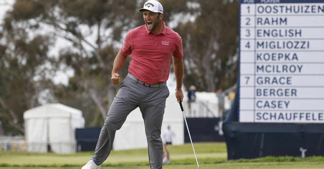 Jon Rahm Wins the U.S. Open, His First Major
Championship 1