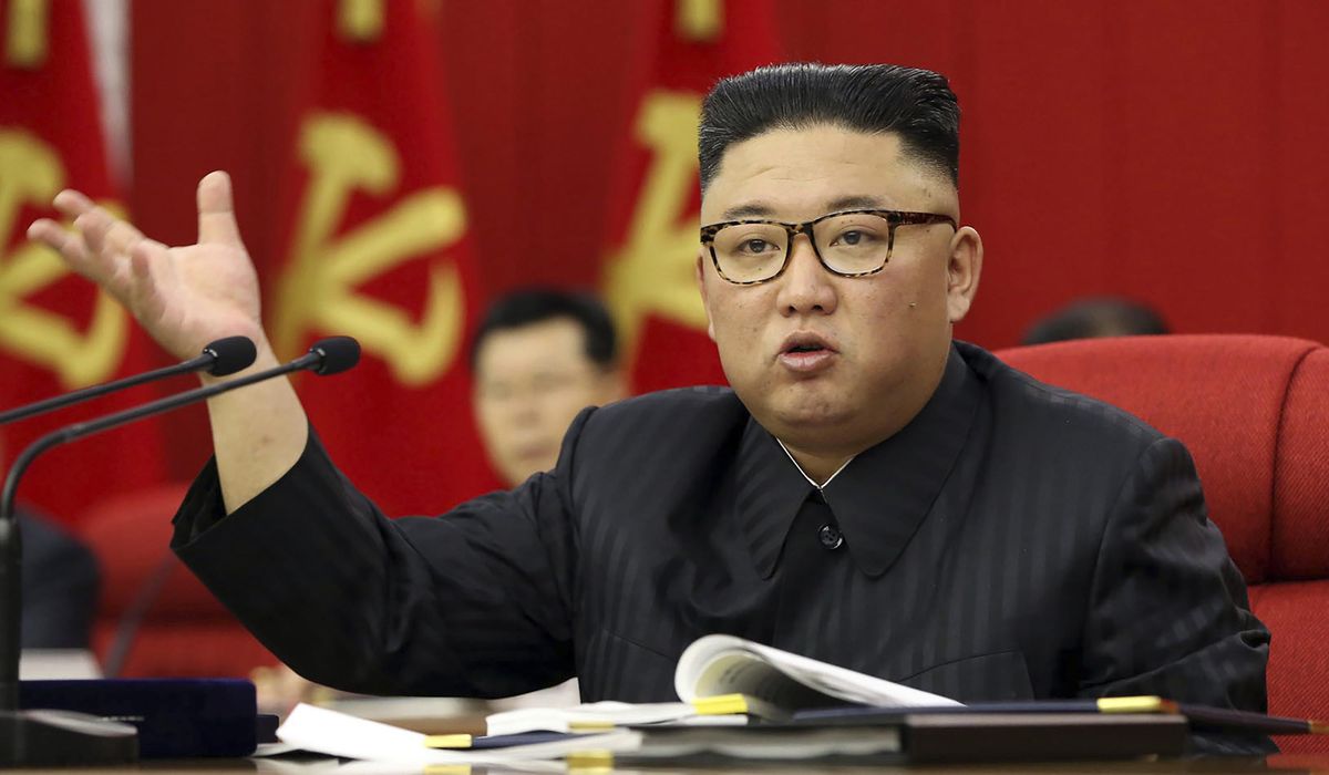 North Korea's Kim Jong-un hints at 'great crisis' over the
coronavirus 1