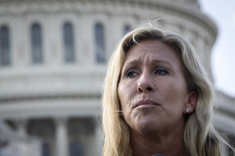 Marjorie Taylor Greene Demands Capitol Riot Footage,
Questions Treatment of Accused 1