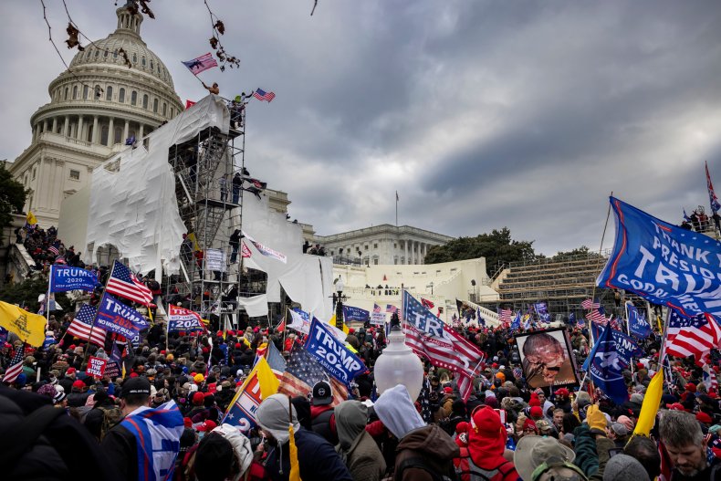 Capitol Rioter Accused of Destroying Media Equipment
Identified Through YouTube Videos 1