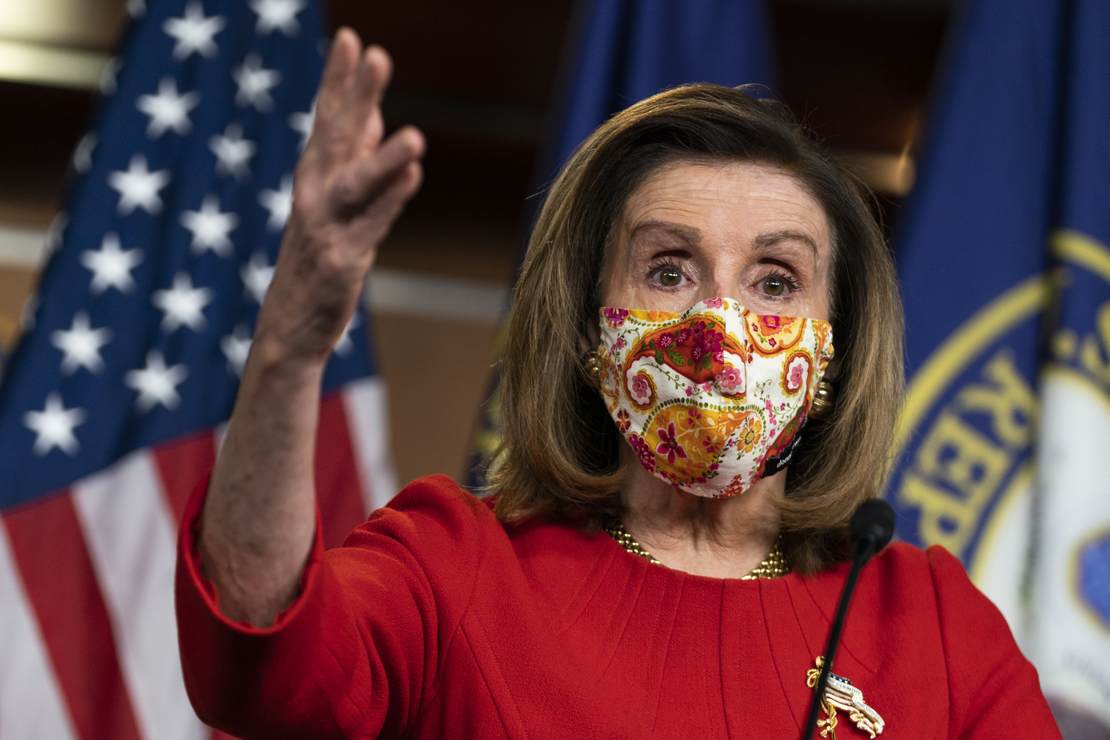 Pelosi Cracks Down on Masks in Capitol, While Dems Allow
COVID-Positive Illegals to Pour In 1
