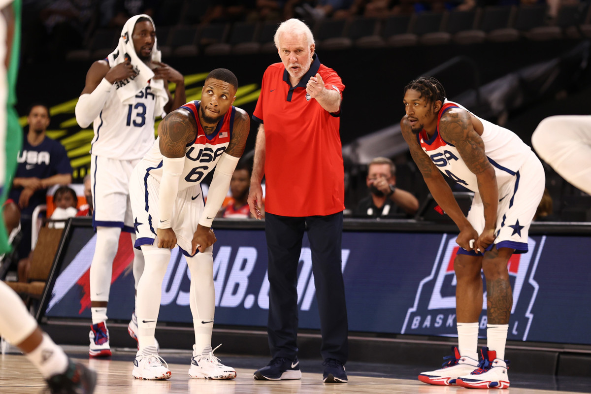 Team USA’s exhibition game with Australia canceled due to
COVID-19 protocols 1