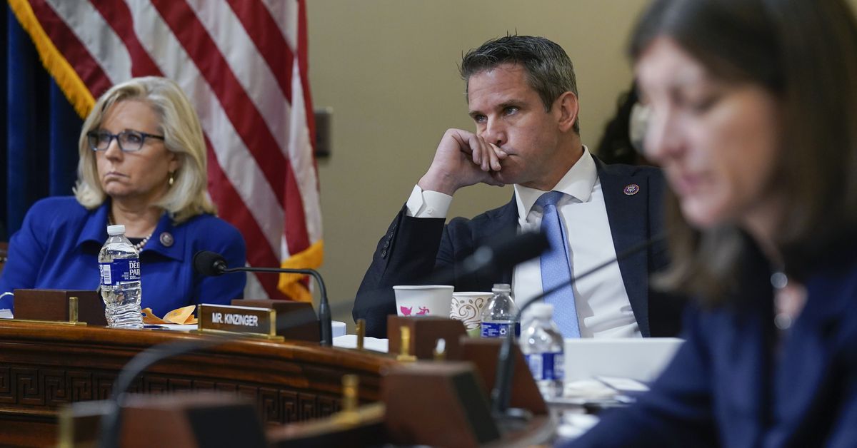 Rep. Kinzinger at Jan. 6 hearing swings at GOP leaders who
treat riot as ‘another partisan fight’ 1