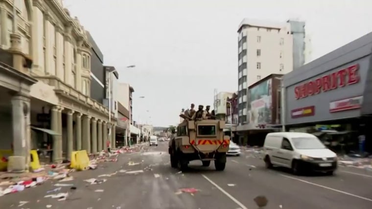 They're rioting against government failure. In the process,
millions are going hungry. 1