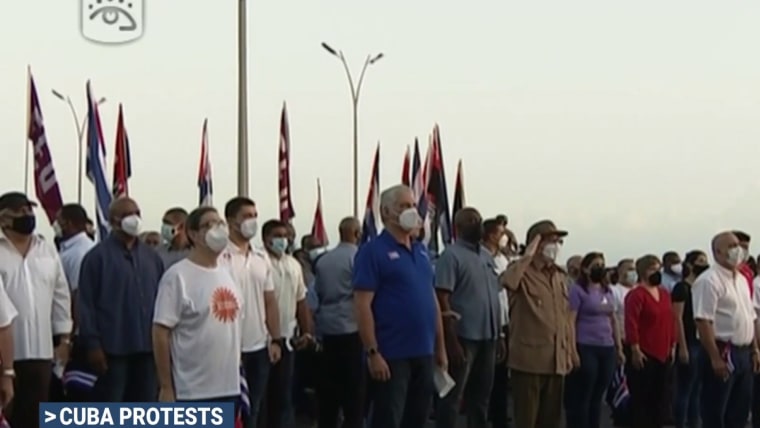 Cuba's protests were unprecedented. What will
change? 1