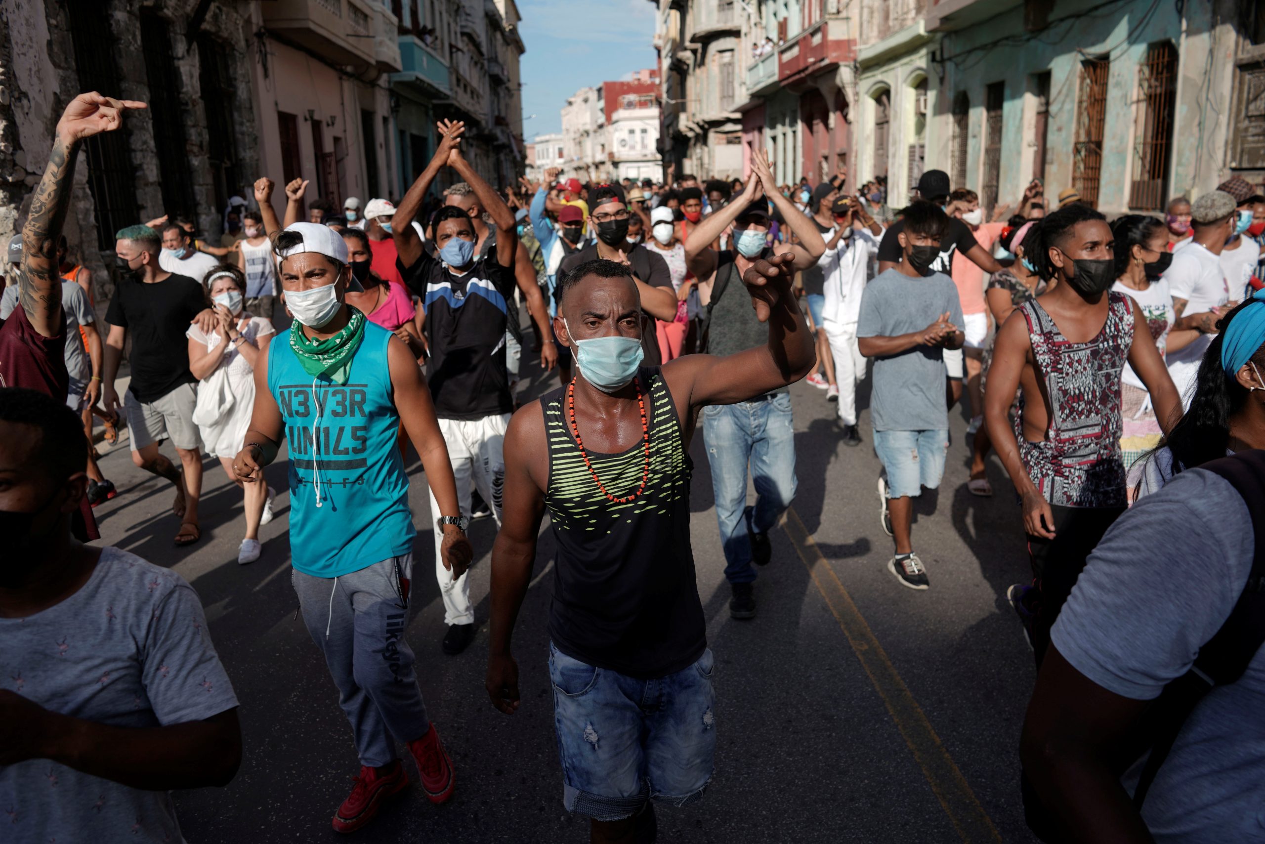 Cuba Sees Biggest Anti-Government Protests in
Decades 1