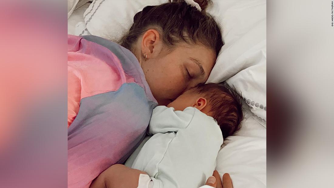 Gigi Hadid writes open letter explaining why she doesn't
want her daughter's face in media photos 1