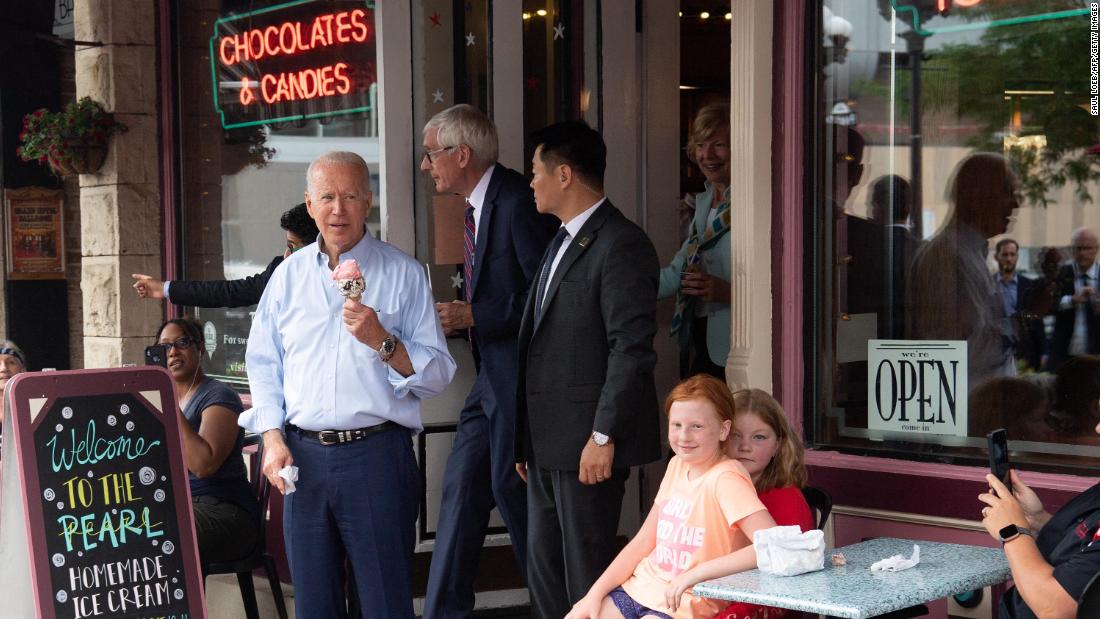Biden travels to Michigan to celebrate progress in Covid-19
fight 1