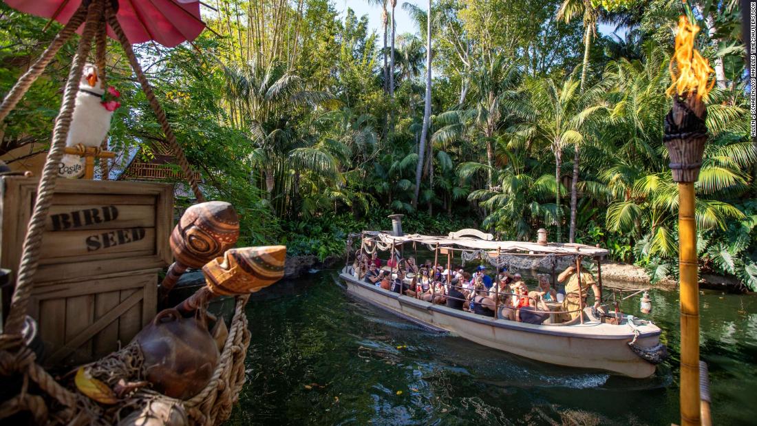 Disneyland reopens its Jungle Cruise ride, minus the
racially insensitive stereotypes 1