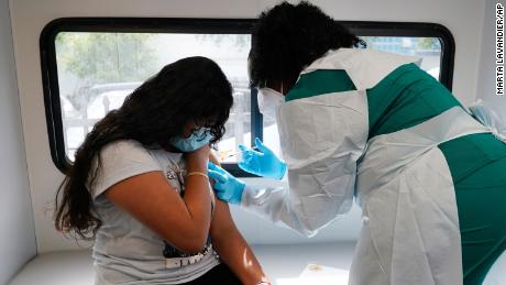 Staff at a Florida hospital say they are hearing panic, fear
and regret from unvaccinated Covid-19 patients 1