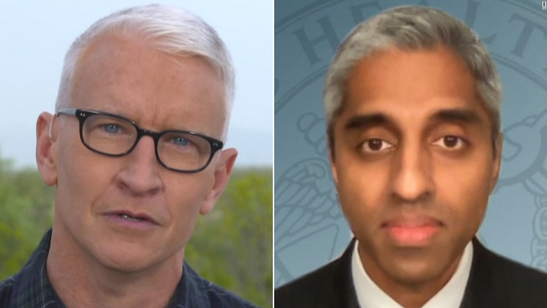 'Am I a danger to my own child?': Anderson Cooper presses
Surgeon General on Covid-19 transmission 1