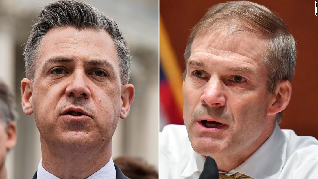 House speaker blocks Reps. Banks and Jordan from the
committee investigating the Capitol riot 1