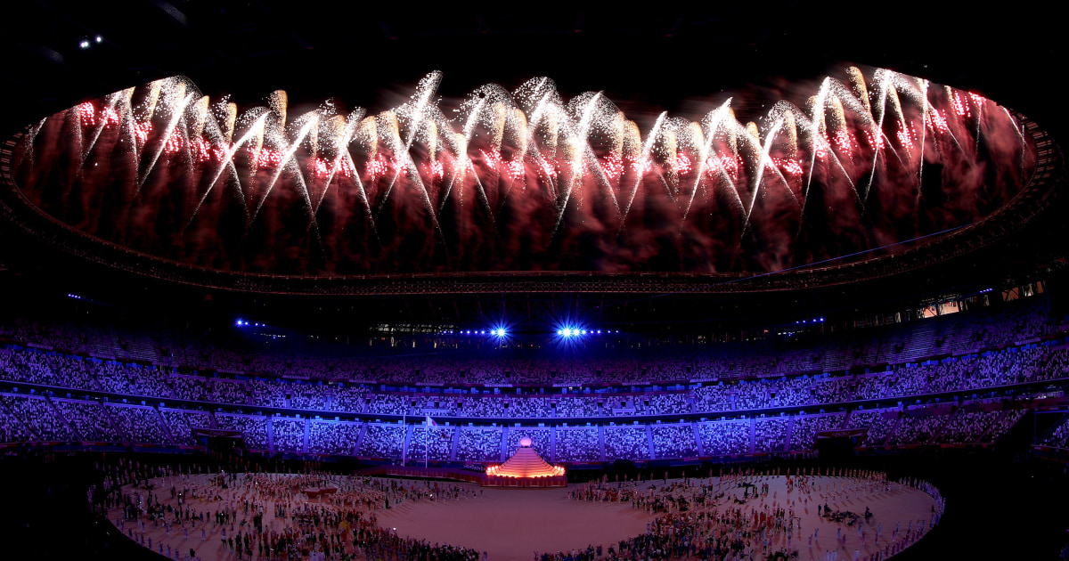 The top moments from the Tokyo Olympics opening
ceremony 1
