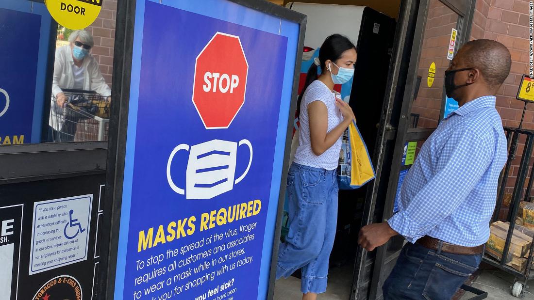 New science leads to another CDC update on masks. Even for
the vaccinated. 1