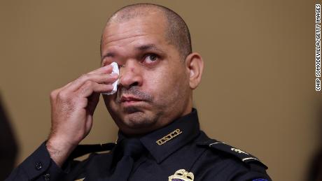 Officer at Capitol riot responds to questions of
credibility: 'I can't put a Band-Aid on my emotions' 1