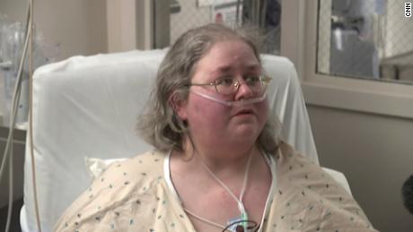 This Mississippi woman's unvaccinated husband is battling
Covid-19 in an ICU: 'I wouldn't want my worst enemy to go through
this' 1