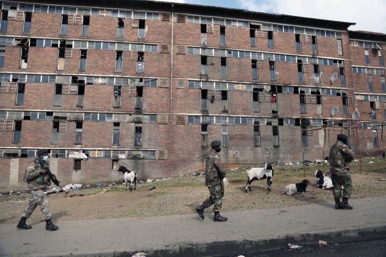 Over 2,200 Arrested, 117 Killed in South African Riots Tied
to Ex-President's Imprisonment 1