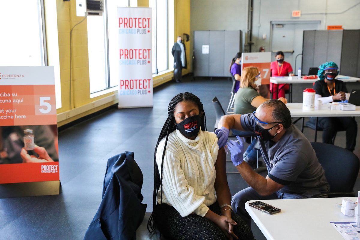 Chicago clinics serving low-income patients mandate COVID-19
vaccines for employees, following lead of big hospitals 1