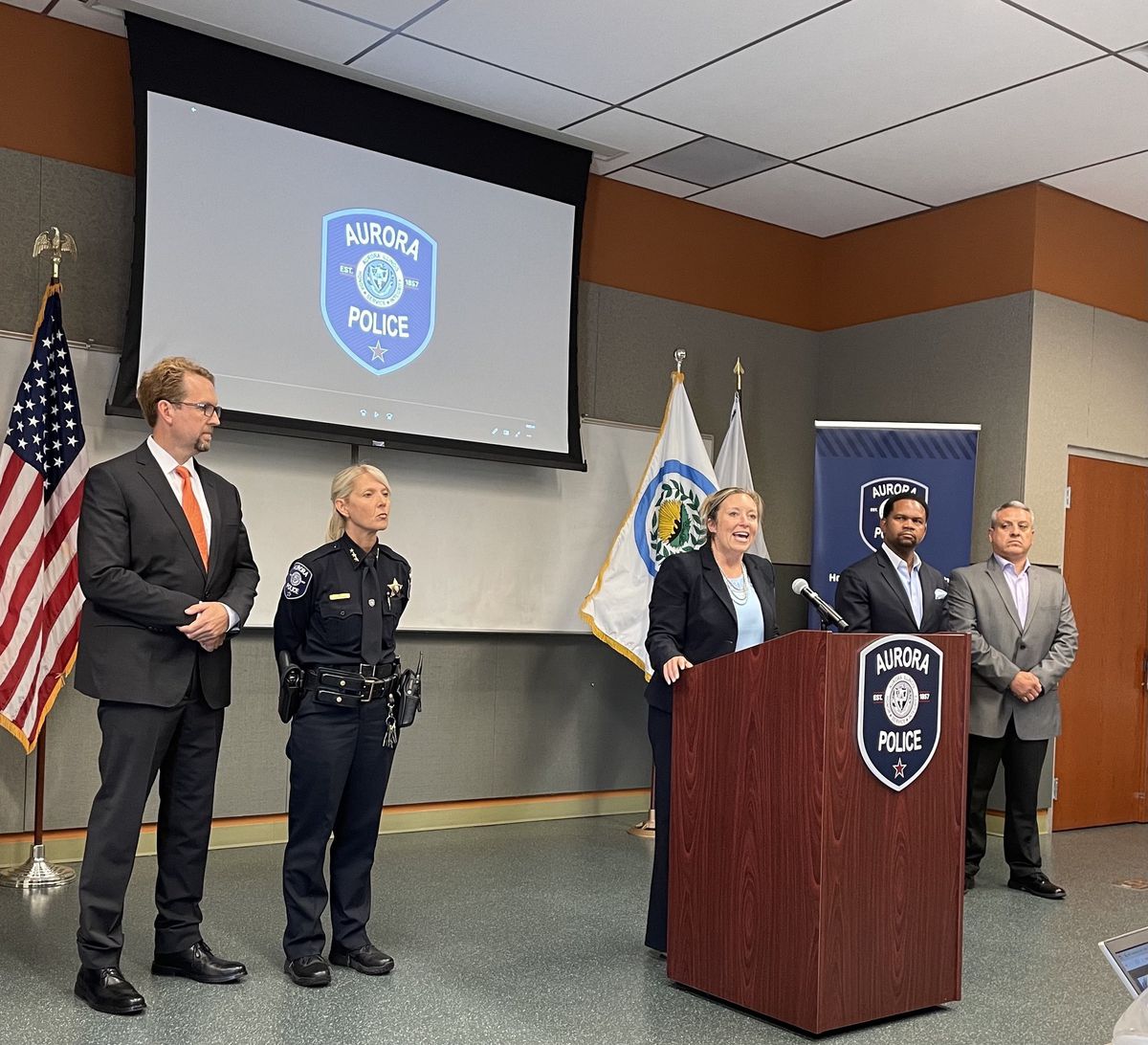 Three accused of beating Aurora police officer following
traffic stop now charged with attempted murder 1 Three accused of beating Aurora police officer following
traffic stop now charged with attempted murder 1