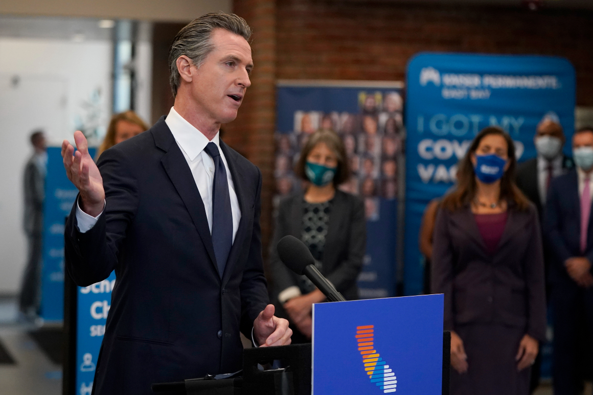 Newsom pulls kids from summer camp after maskless
revelation 1